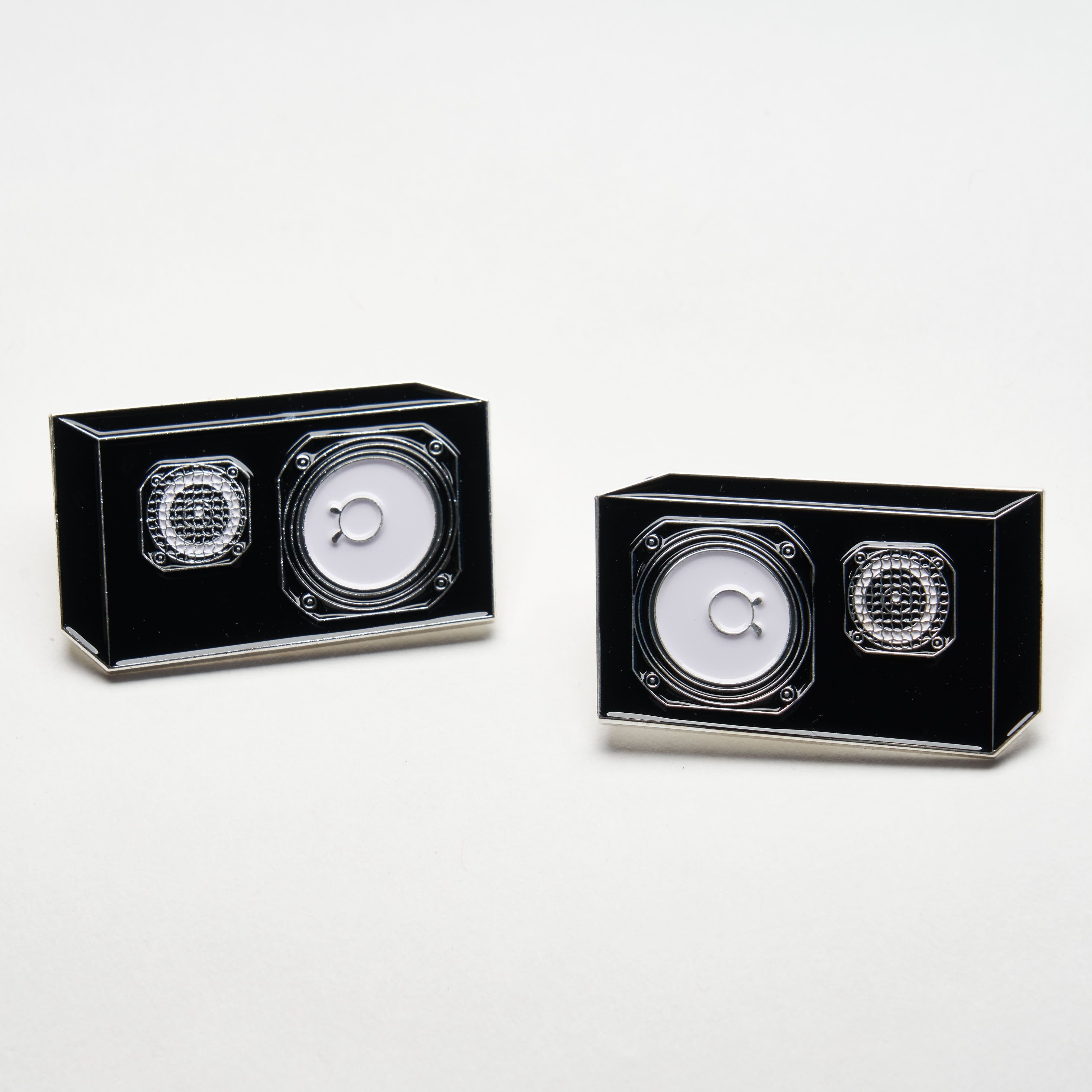 Yamaha NS-10M Studio Monitor Speaker Enamel Pins for audio