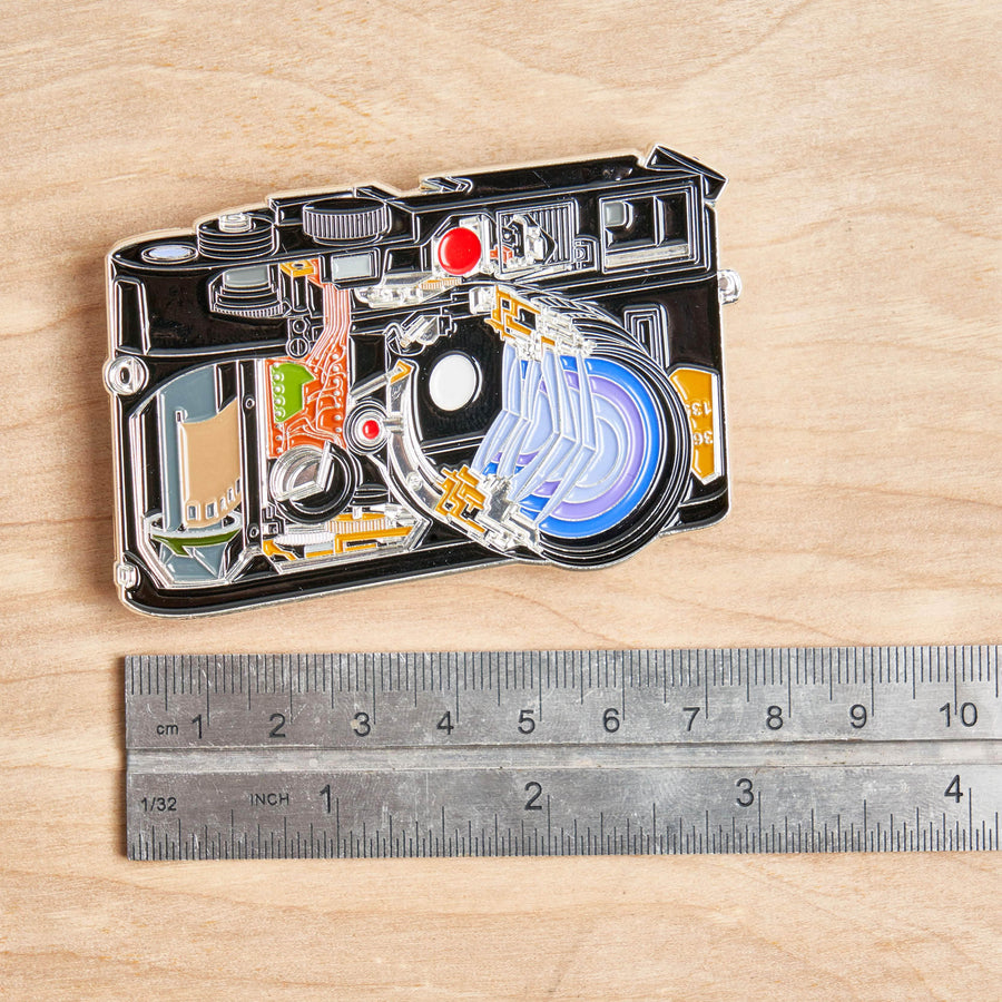 Cross Section of Rangefinder Camera Pin