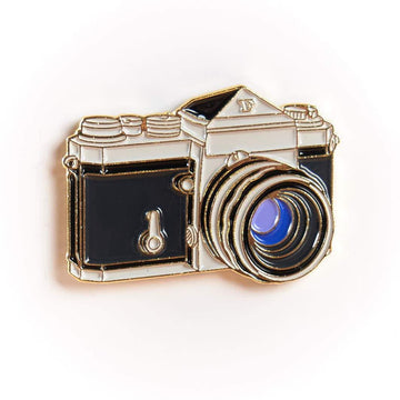 F SLR Camera Gold Pin