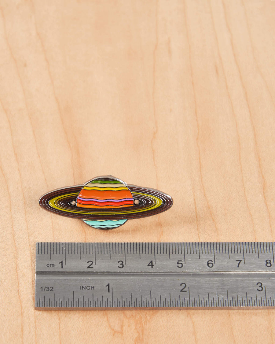 Saturn Planet Pin