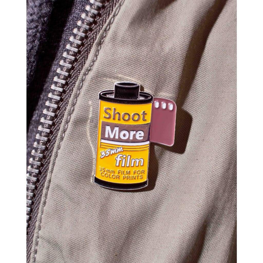 Shoot More 35mm Film Pin - Pin