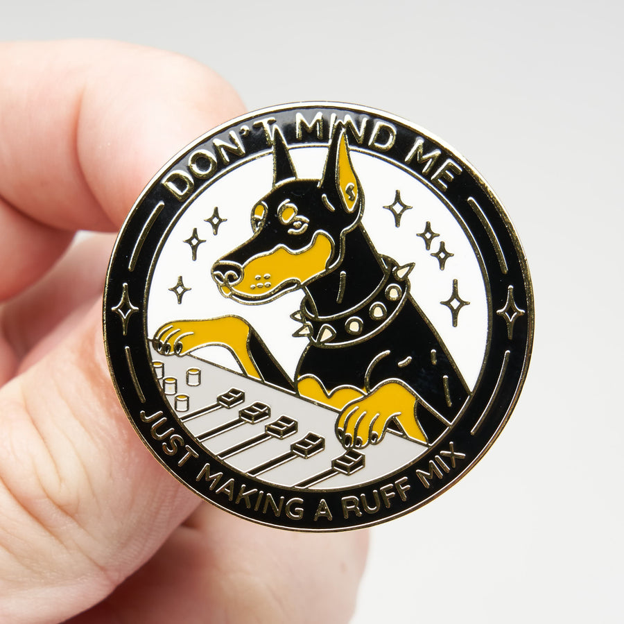 Ruff Mix Dog Pin Tuff Pup Edition