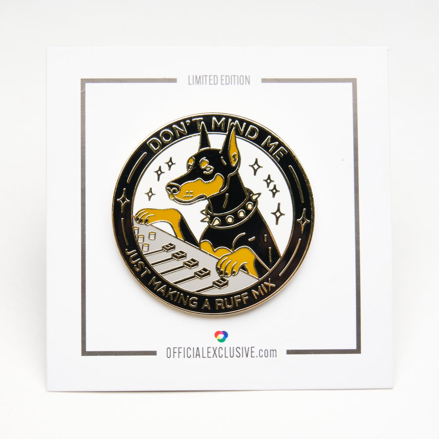 Ruff Mix Dog Pin Tuff Pup Edition