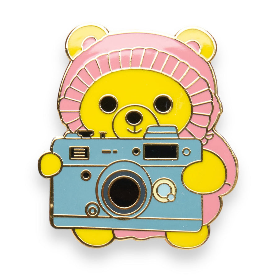 Bear Photographer Pin