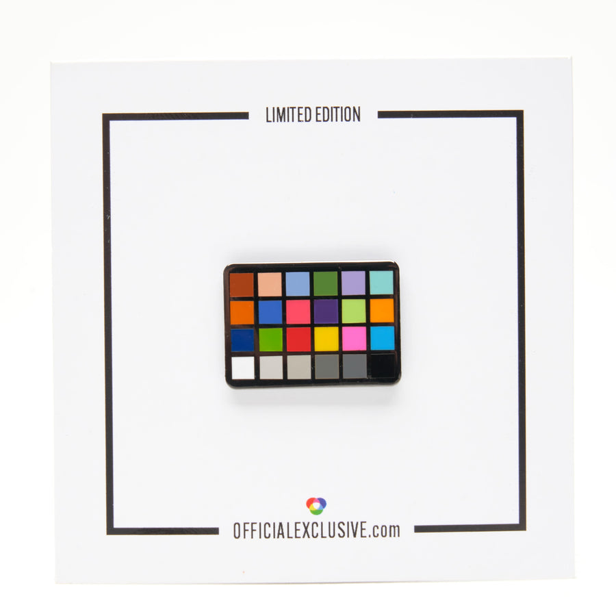 Color Chart Pin – Official Exclusive