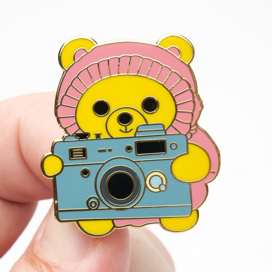 Bear Photographer Pin