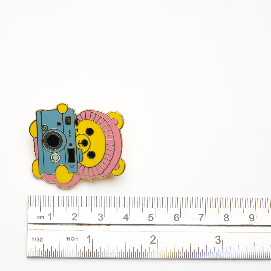 Bear Photographer Pin