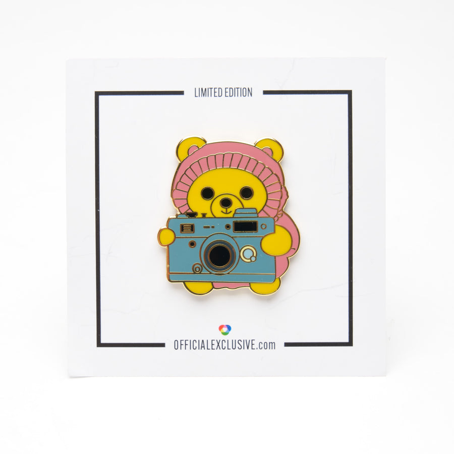 Bear Photographer Pin