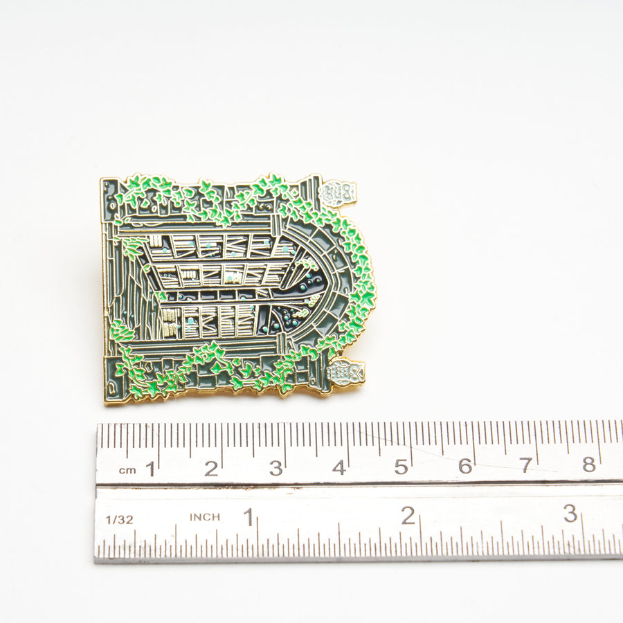 Enchanted Garden Library Pin