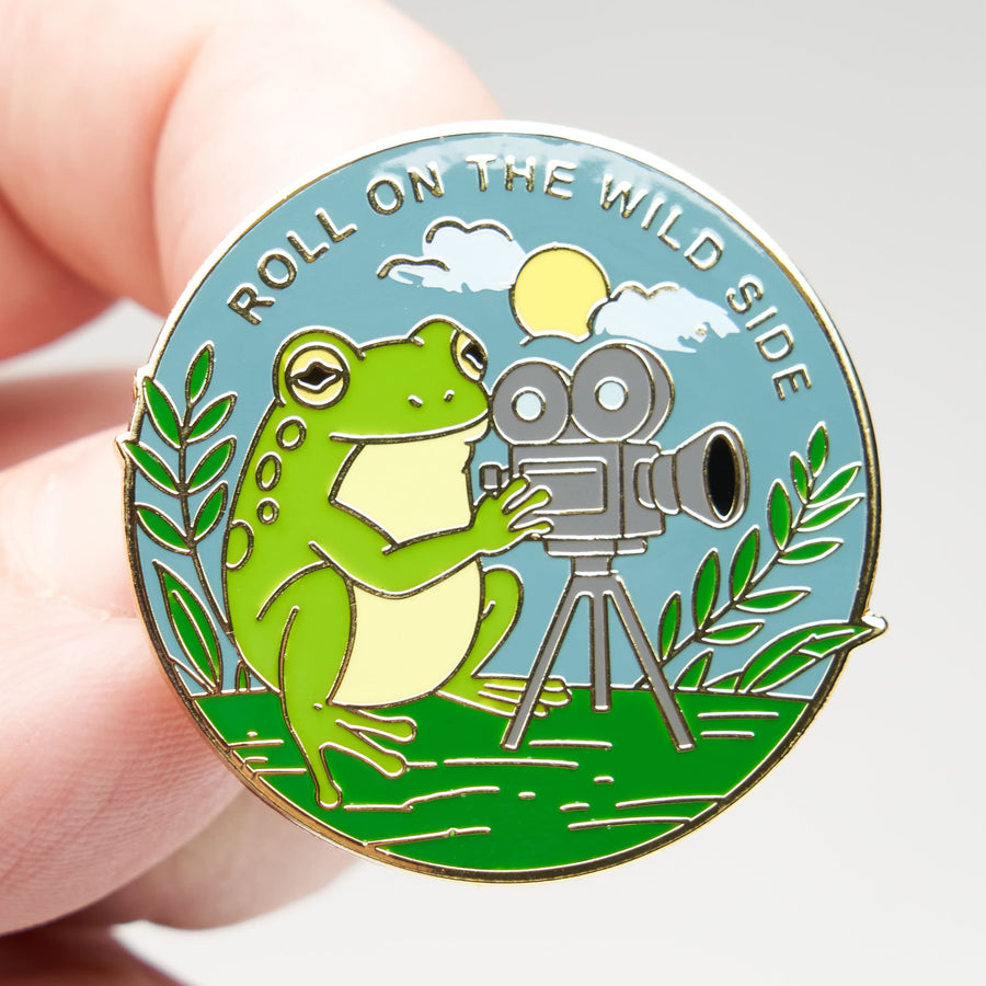 Frog Filmmaker Pin