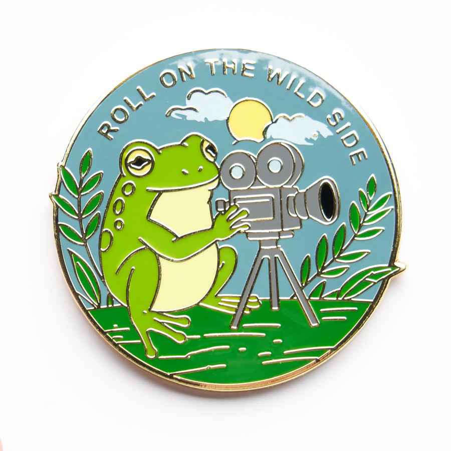Frog Filmmaker Pin
