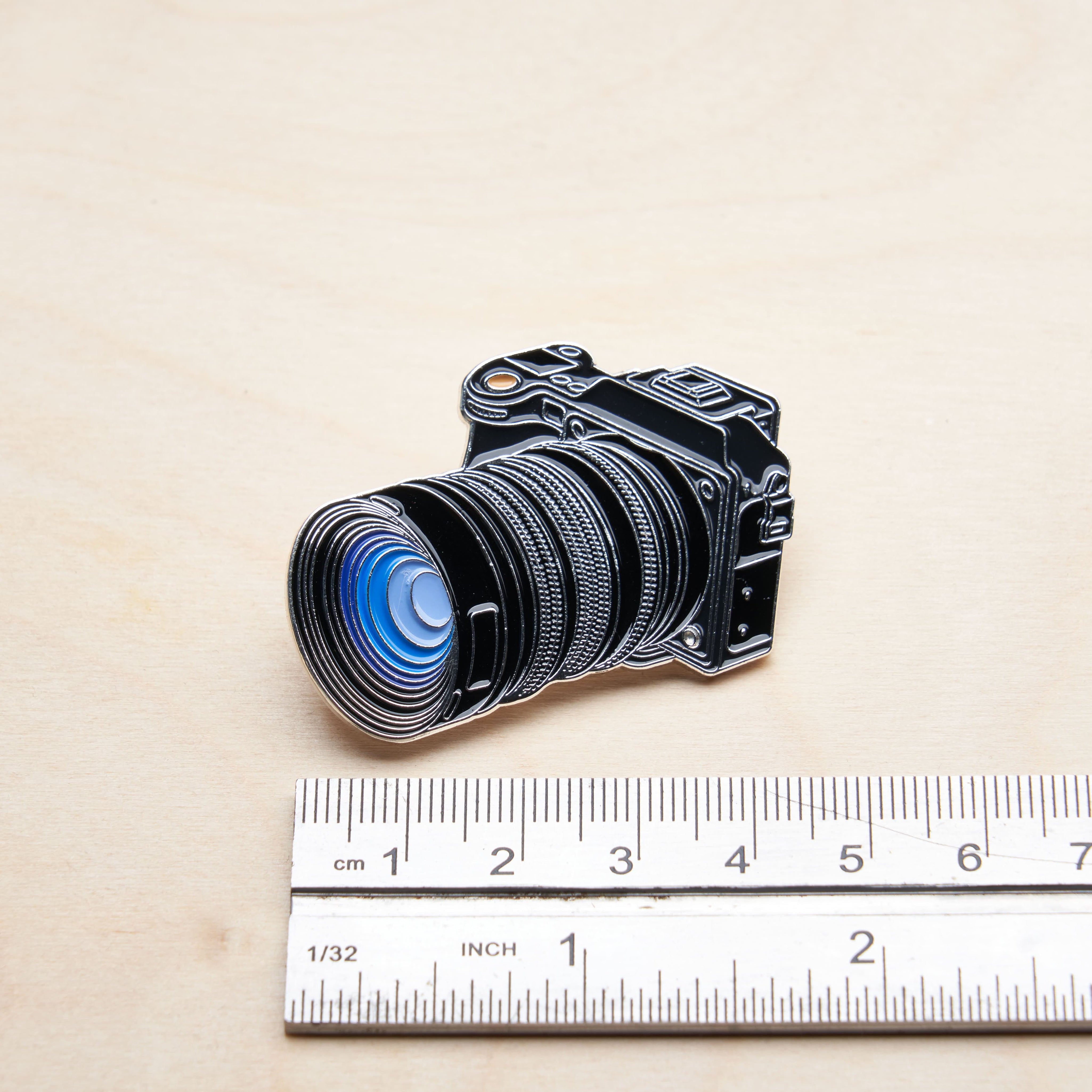 Hasselblad X2d 100c Lapel Enamel Pin - Digital Medium Format Badge