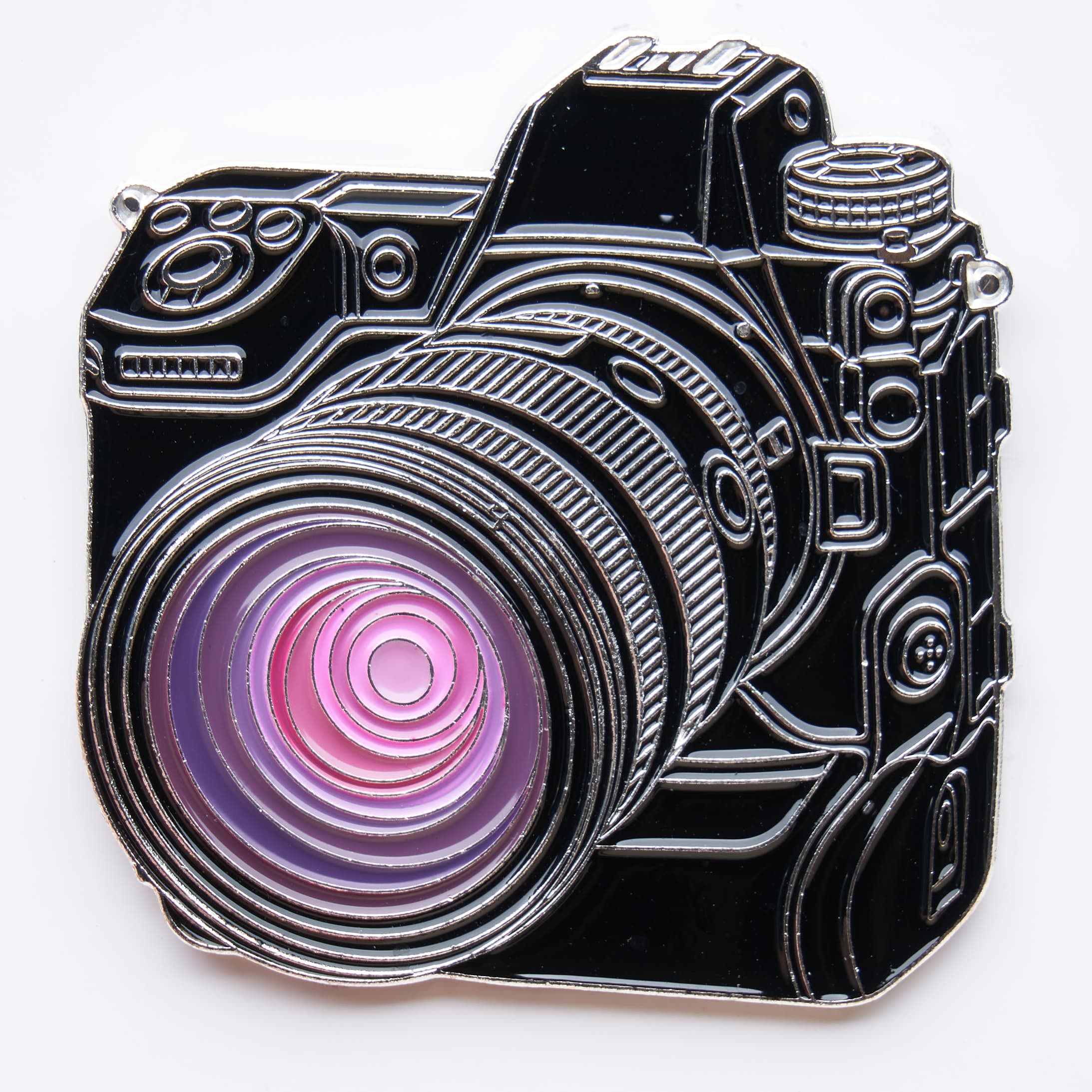 Z Mirrorless SLR Camera Lapel Enamel Pin Gift for photographers