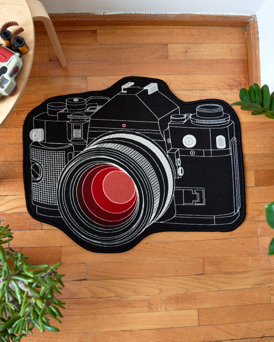 Canon A-1 Camera-Inspired Decorative Rug for Photography Lovers ...