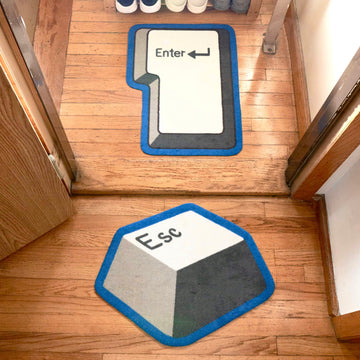 Enter & Esc Key Doormats (Pack of 2)
