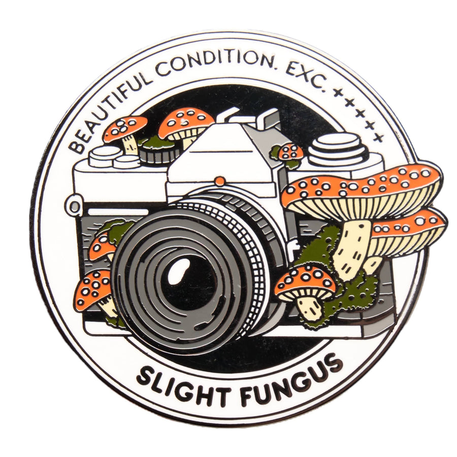 Slight Fungus Camera Pin