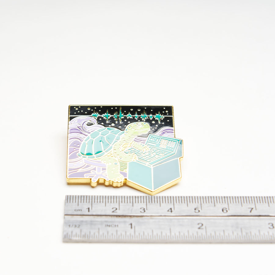 Slow Mix Turtle Pin