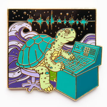Slow Mix Turtle Pin