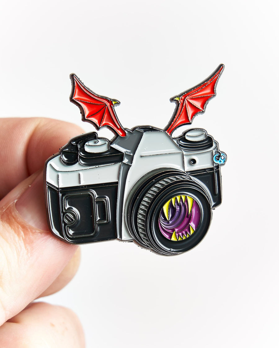 Vampire Bat Camera Pin