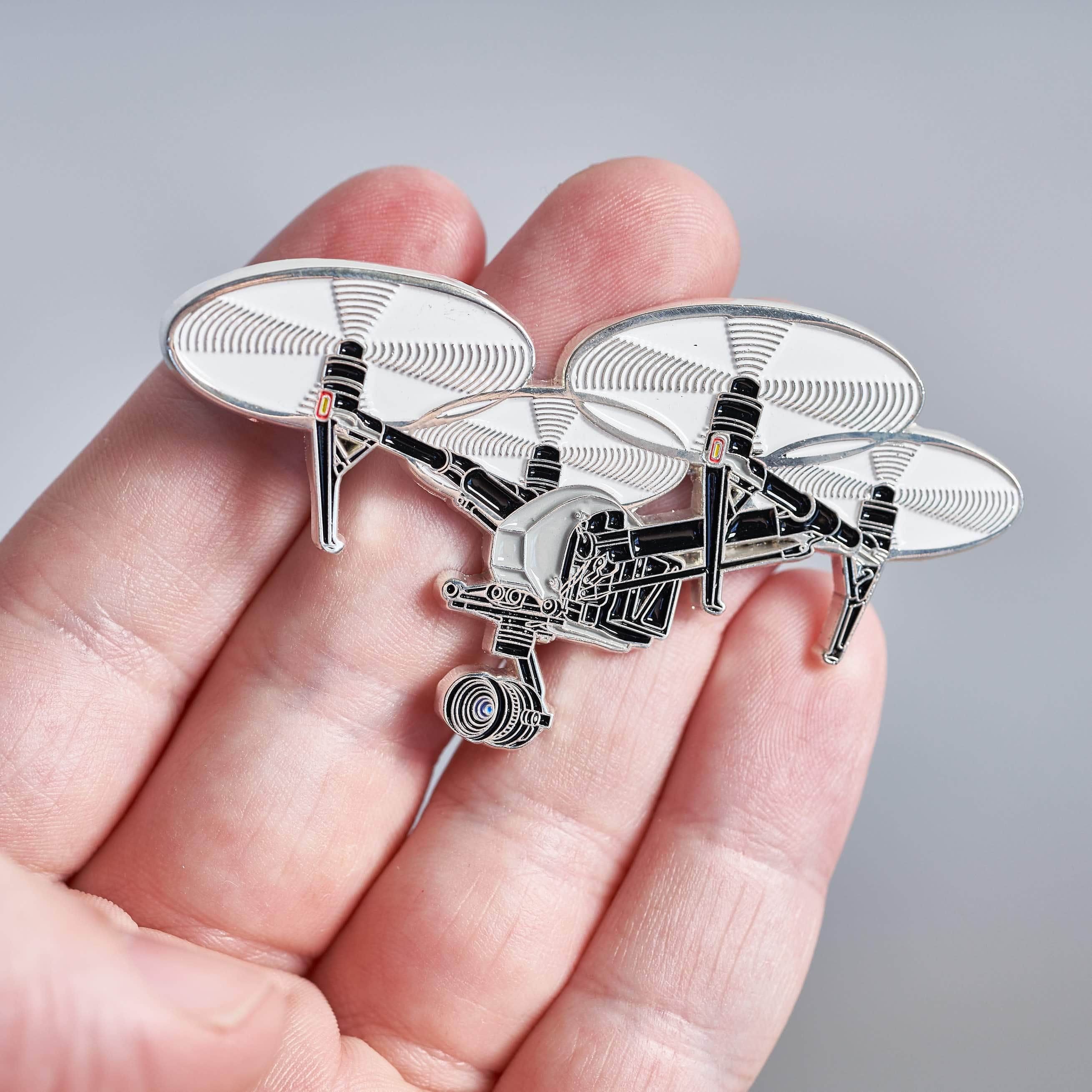 Drone Phantom Inspire Dji Lapel Pin - Camera Photography Pins Badges ...