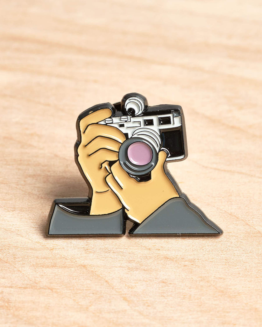 Hands Shooting Film Rangefinder Pin #1