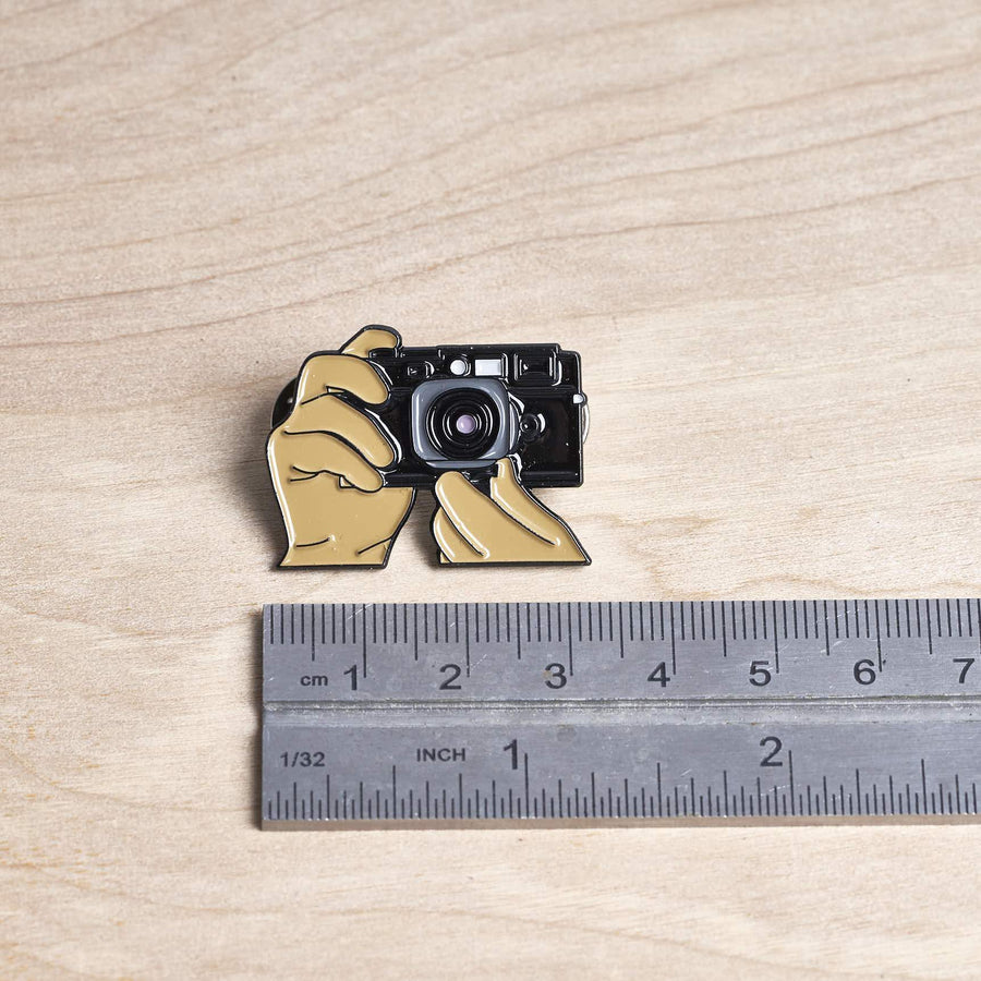 Hands Shooting Film Rangefinder Pin #2