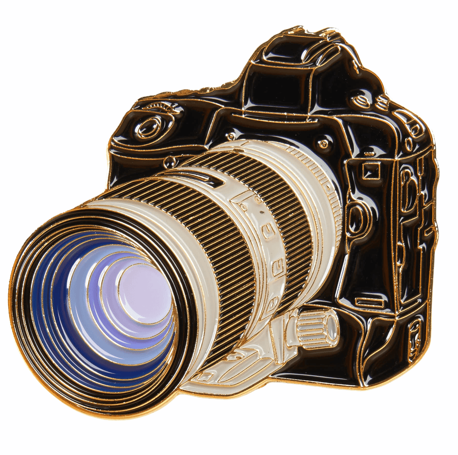 Camera Pinsel Canon 1d 1dx dslr Lapel Enamel Pin - Camera Photography Pins Badges ...