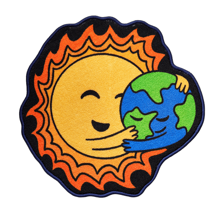 Sun Hugging Earth Mini Rug