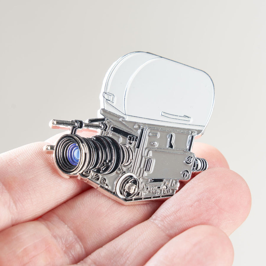 Panny Super R200 Motion Picture Camera Enamel Pin