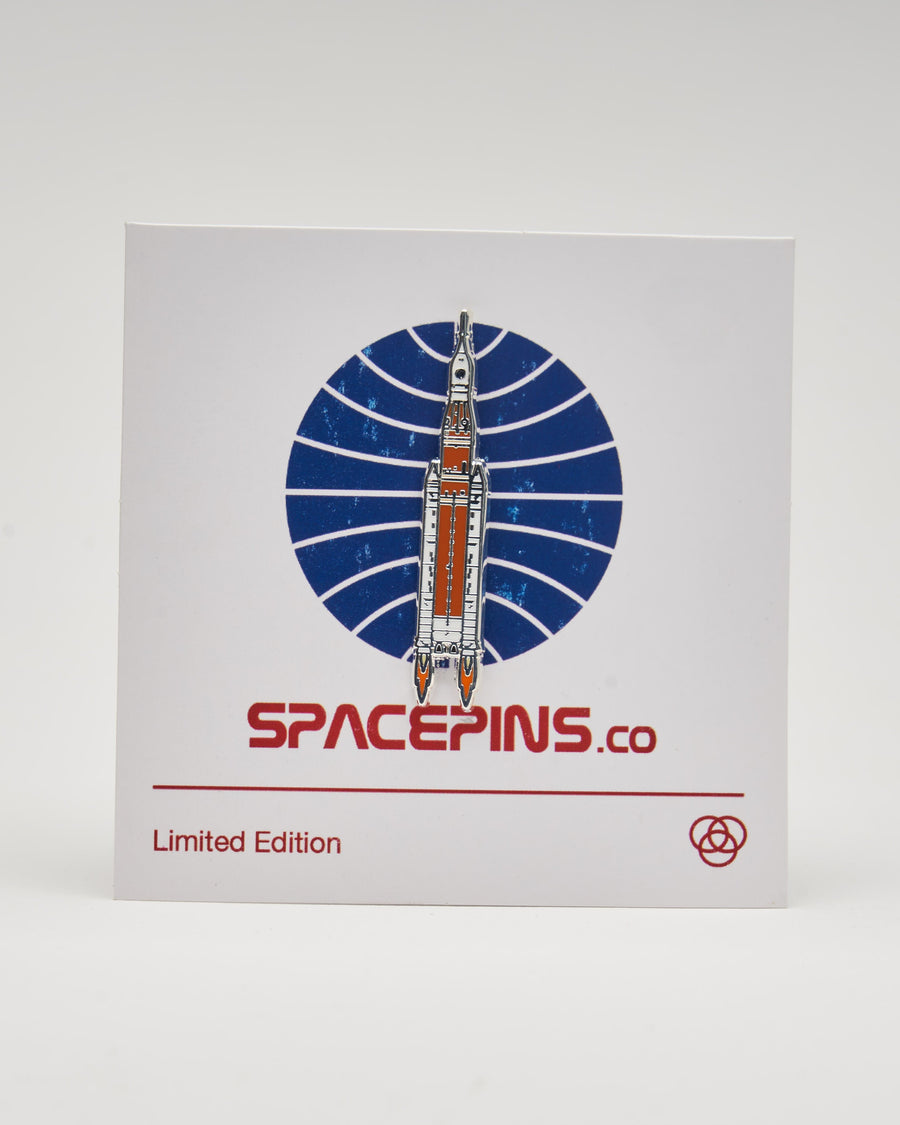 NASA Artemis-I 1 SLS Space Launch System Rocket Enamel Pin Brooch ...