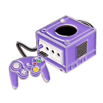 Cube Video Game System Pin #2