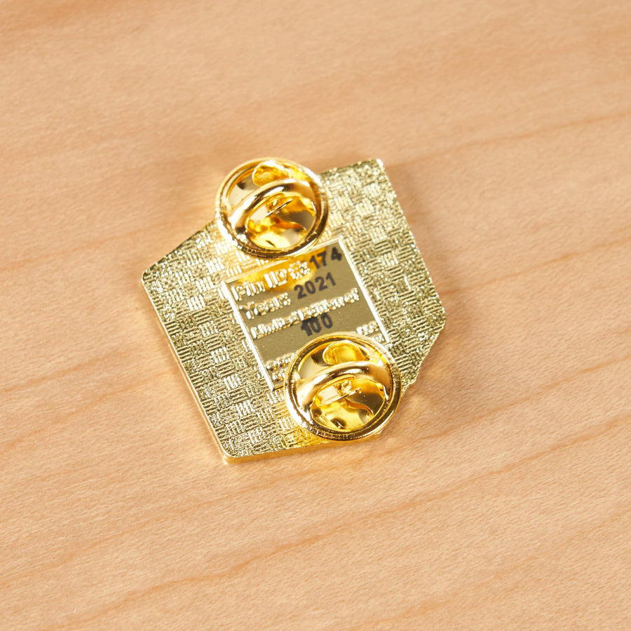 Brownie Camera Pin Gold Variant