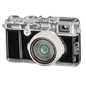 Digital Rangefinder Camera Pin #2 Chrome