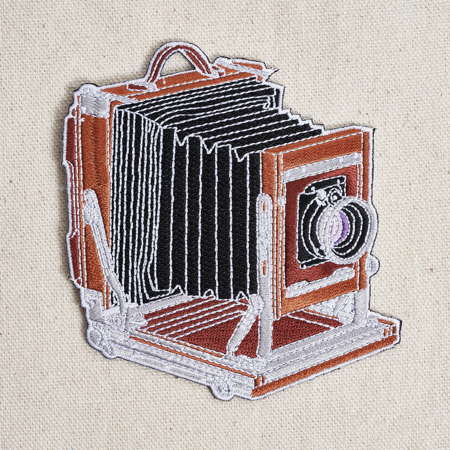 Wooden Large Format Camera Patch
