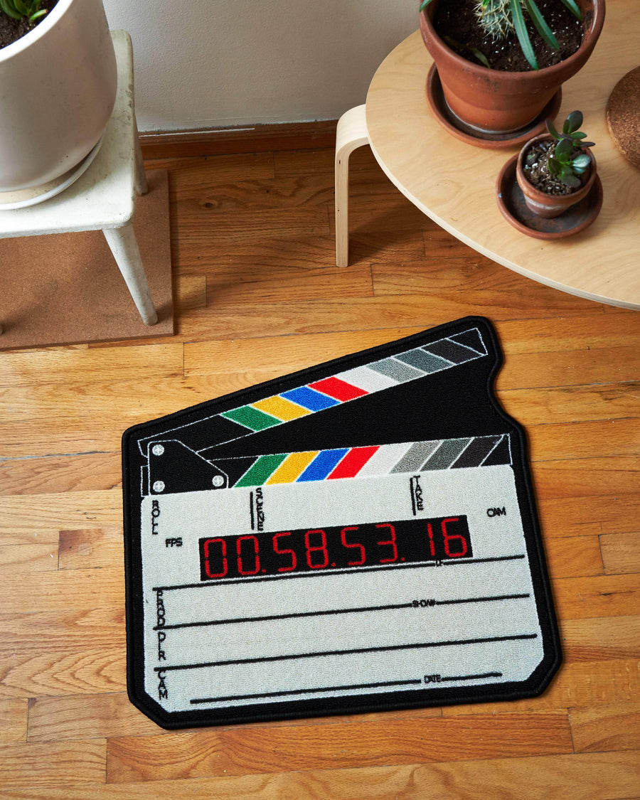 Clapper Board Rug Directors Clapperboard for Film Cinema Rug Mat for your home – Official ...