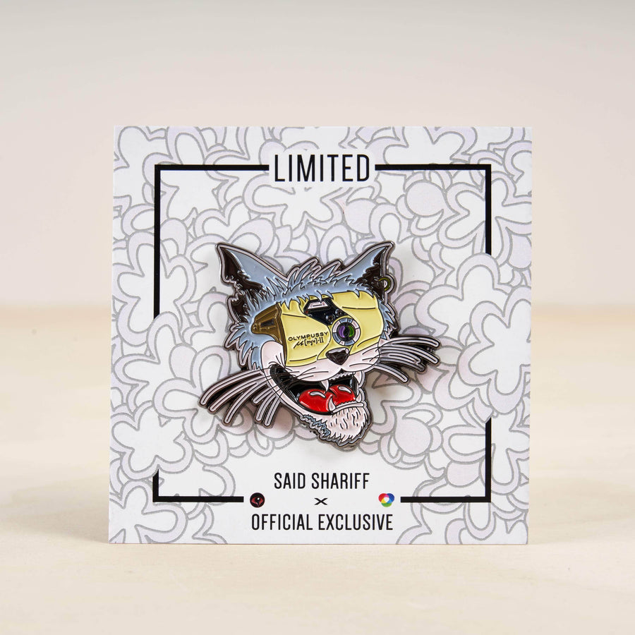 Olympussy Cat Camera Collection Pin #2