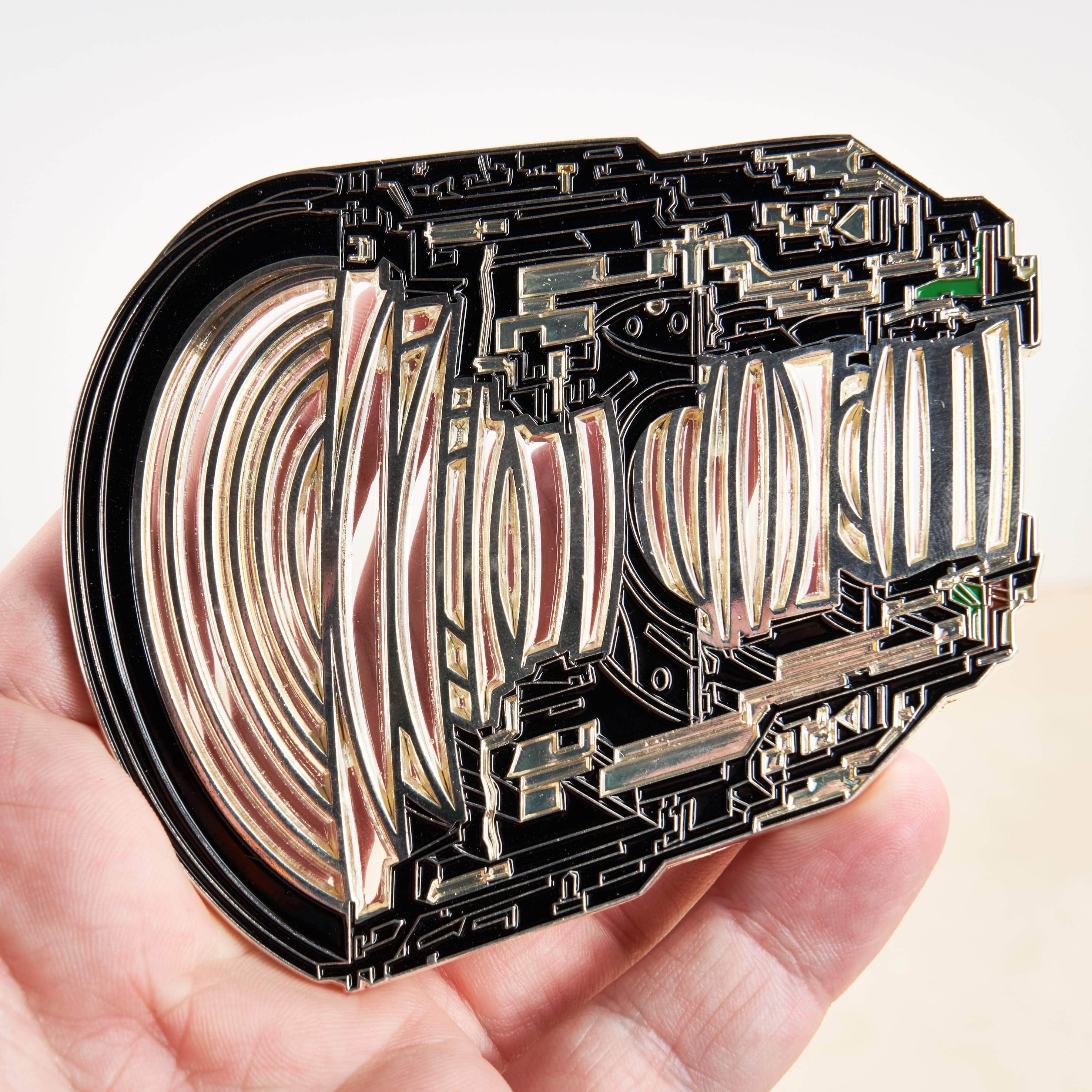 Cinema Lens Cutaway Lapel Pin - Digital Camera Photography Pins Badge ...