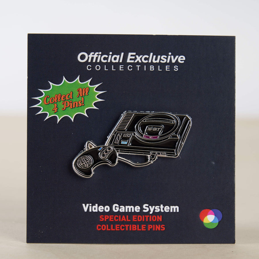 Genesis Mega Drive Video Game System Pin #4