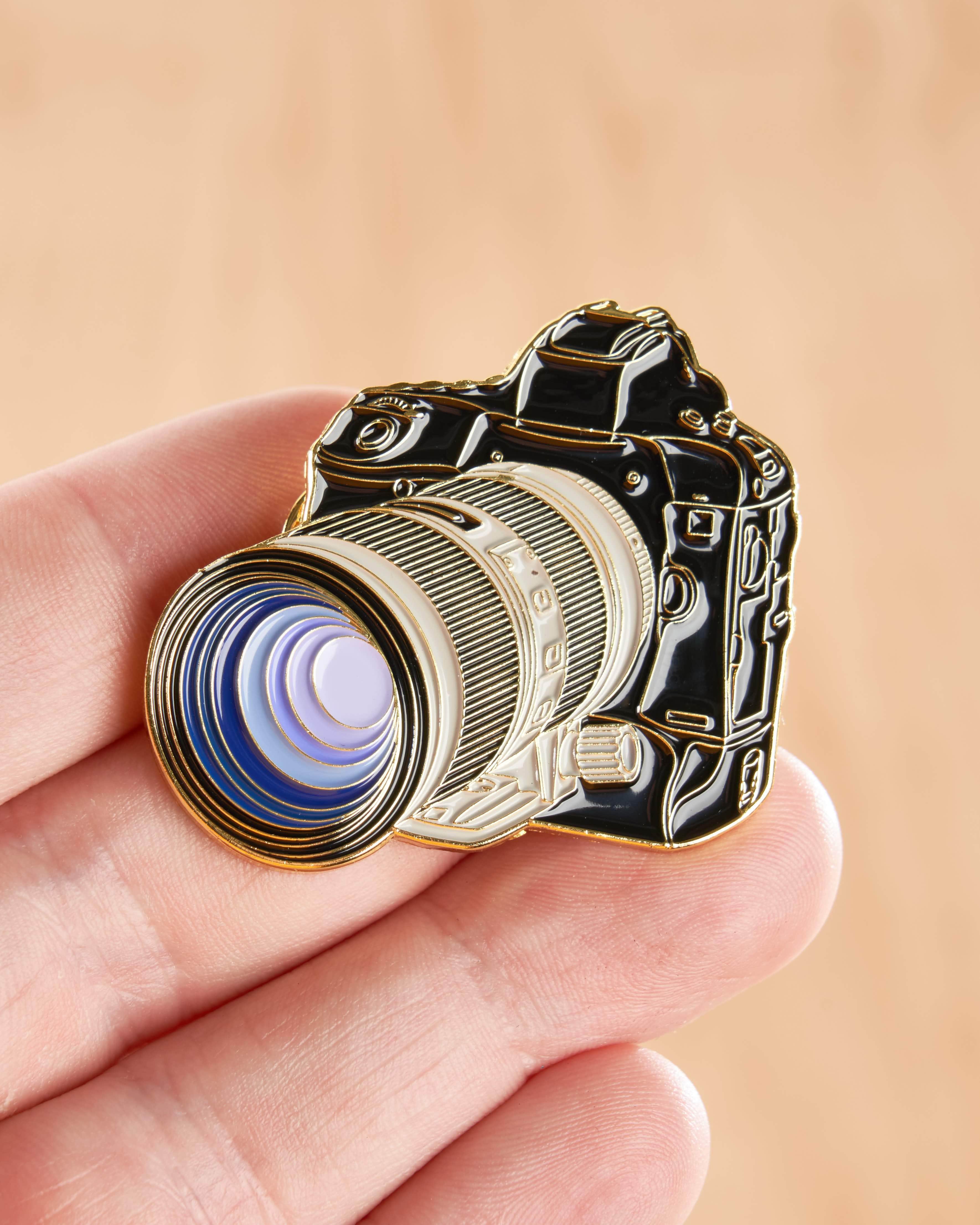 Canon 1d 1dx dslr Lapel Enamel Pin - Camera Photography Pins Badges ...