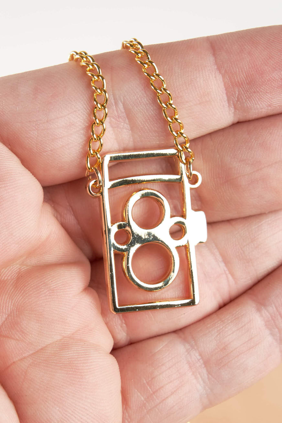 Rolleiflex Gold Plated Necklace