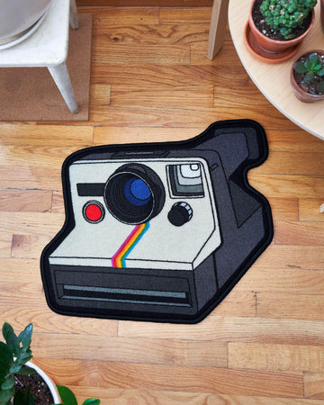Rainbow Instant Film Camera Mini Rug