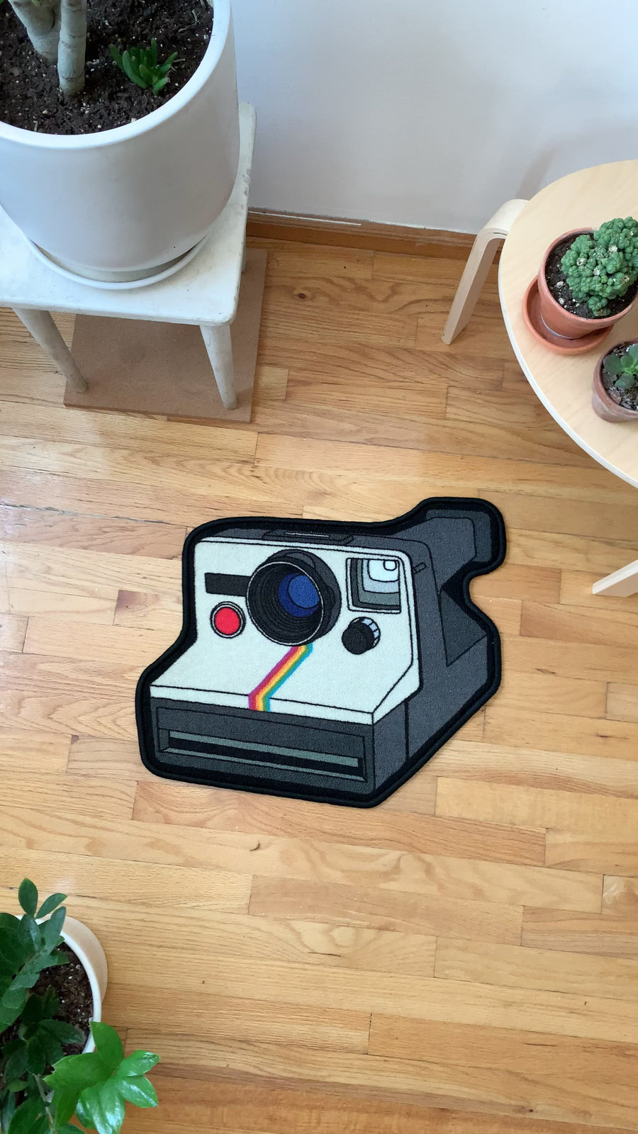 Rainbow Instant Film Camera Mini Rug