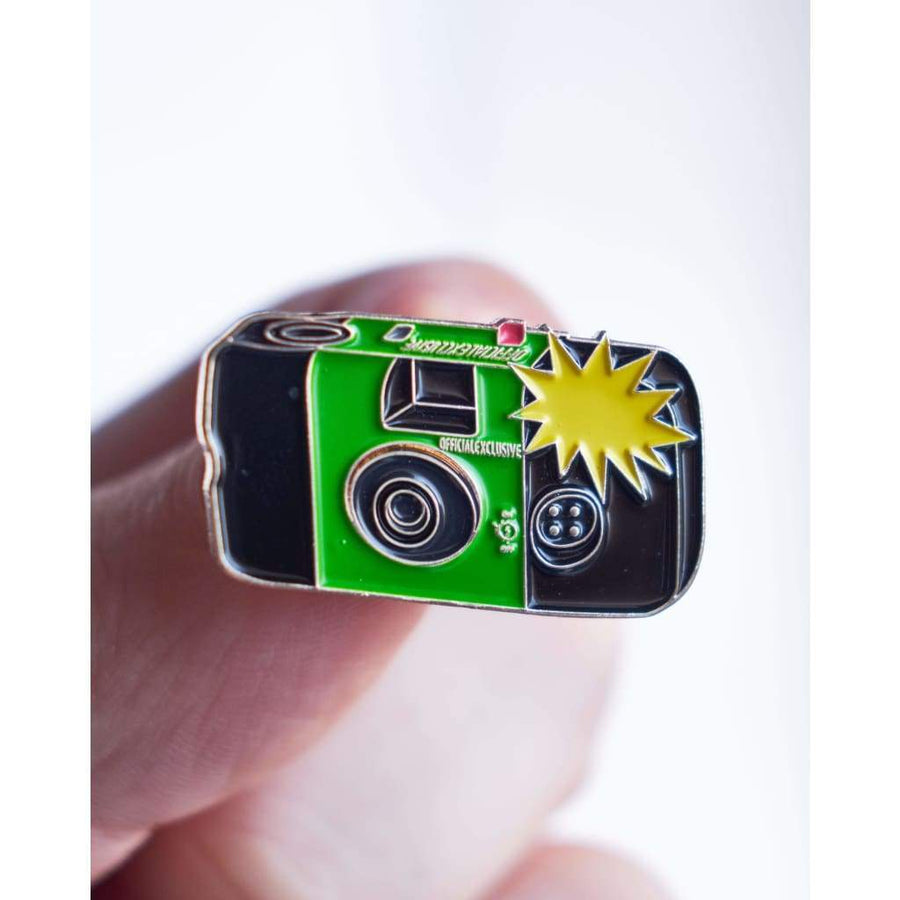 Flashing Disposable Camera #1 Pin - Pin