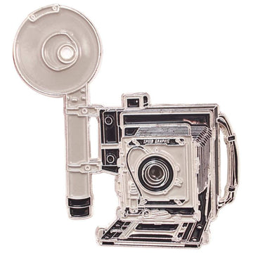 Large Format Camera #1 Pin - Pin